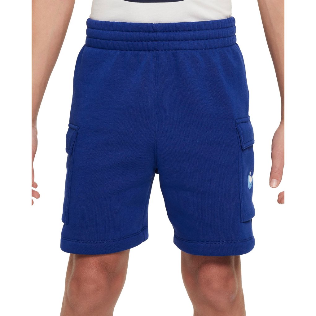 Nike Sportswear Standard Issue Fleece Shorts Kids - deep royal blue HF5524-455