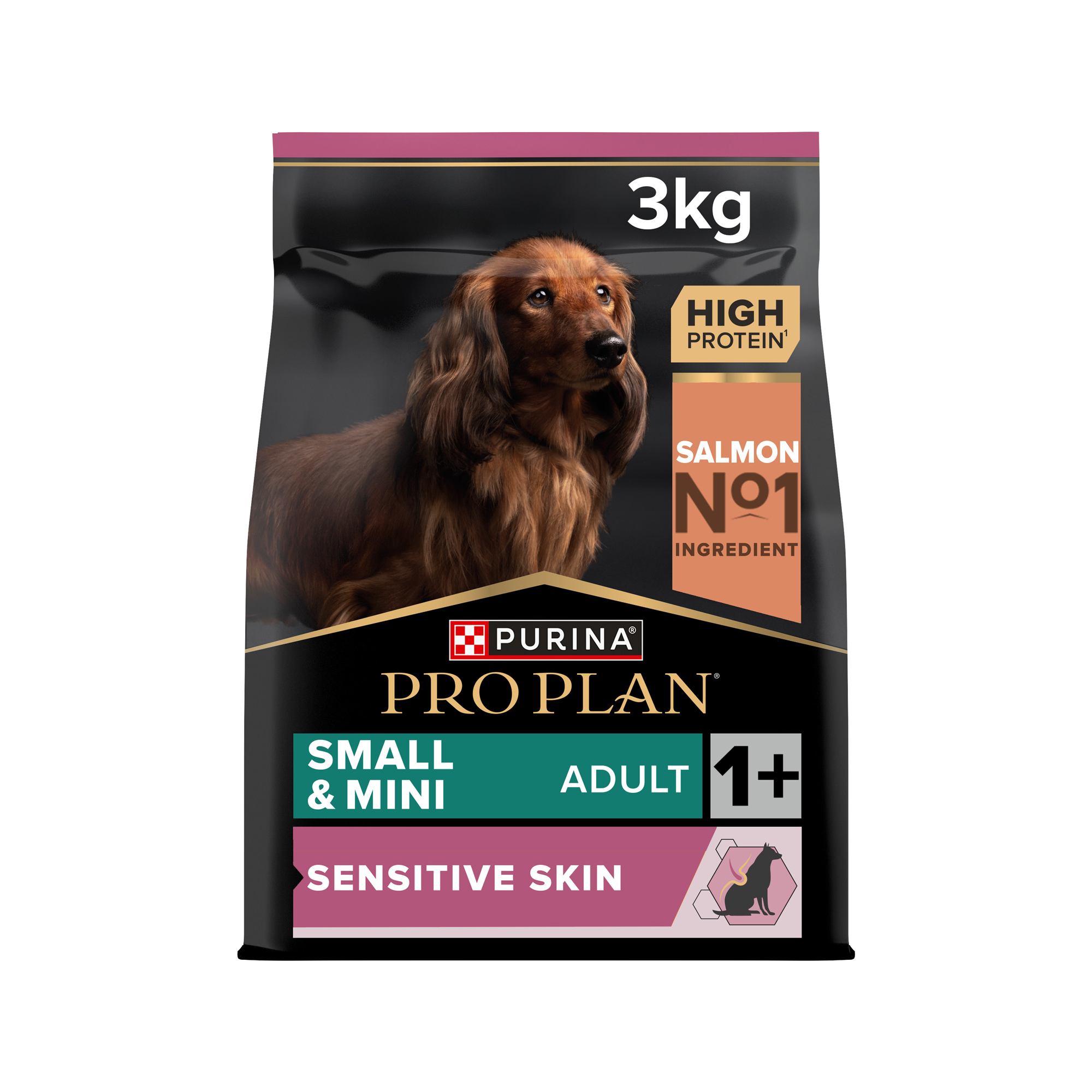 Purina Pro Plan Dog Adult - Small & Mini - Sensitive Skin - 3 kg