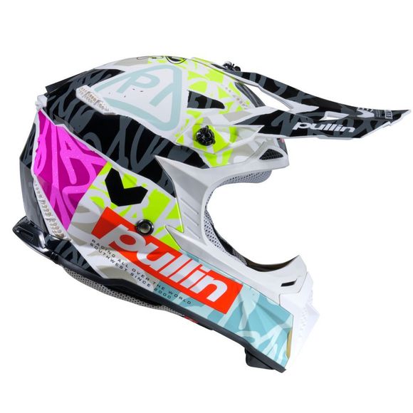 Pull-in GRAPHIC + TRASH 2025 cross helmet - MulticolorRef: PUL0633