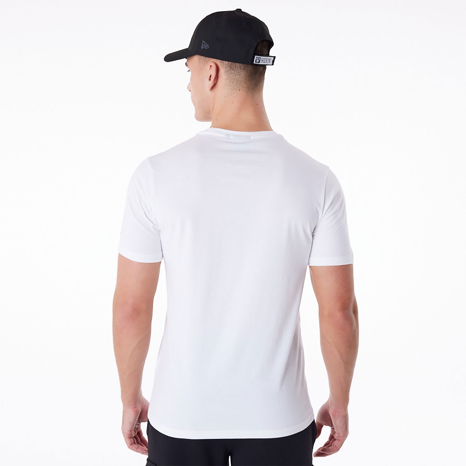 Brooklyn Nets Team Logo New Era NBA T-Shirt White