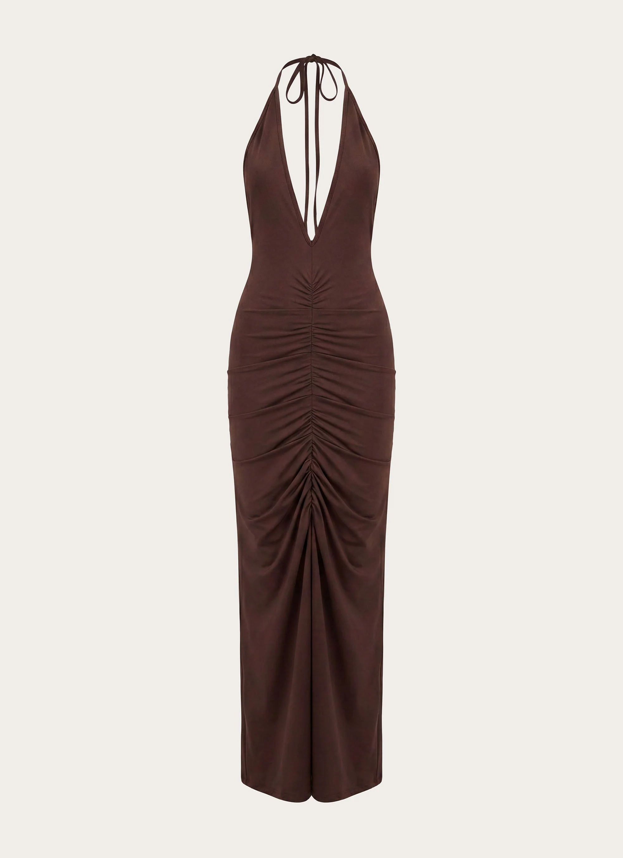 Feel My Rhythm Maxi Dress - Rose Taupe