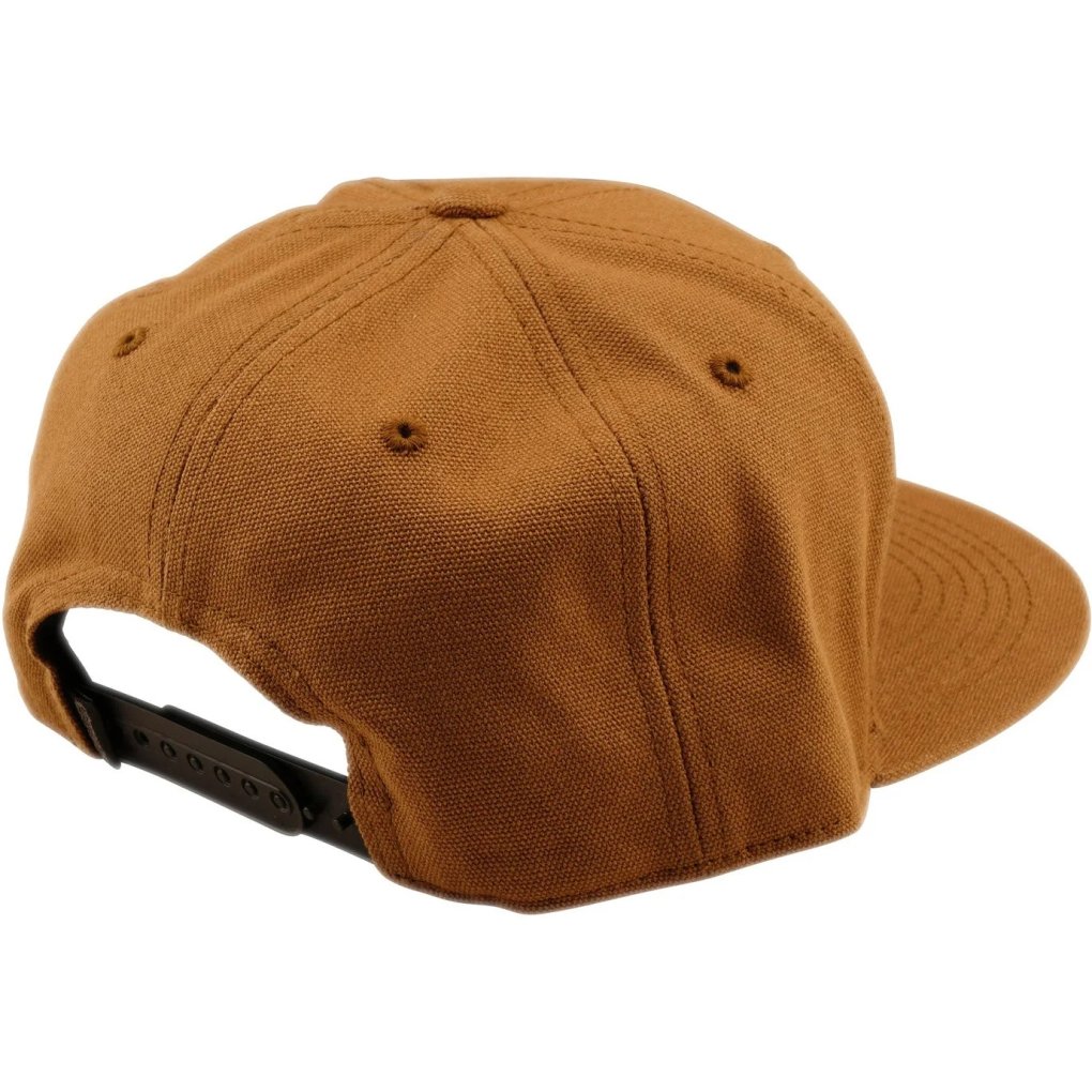 Troy Lee Designs Flat Bill Snapback Cap - Peace Sienna