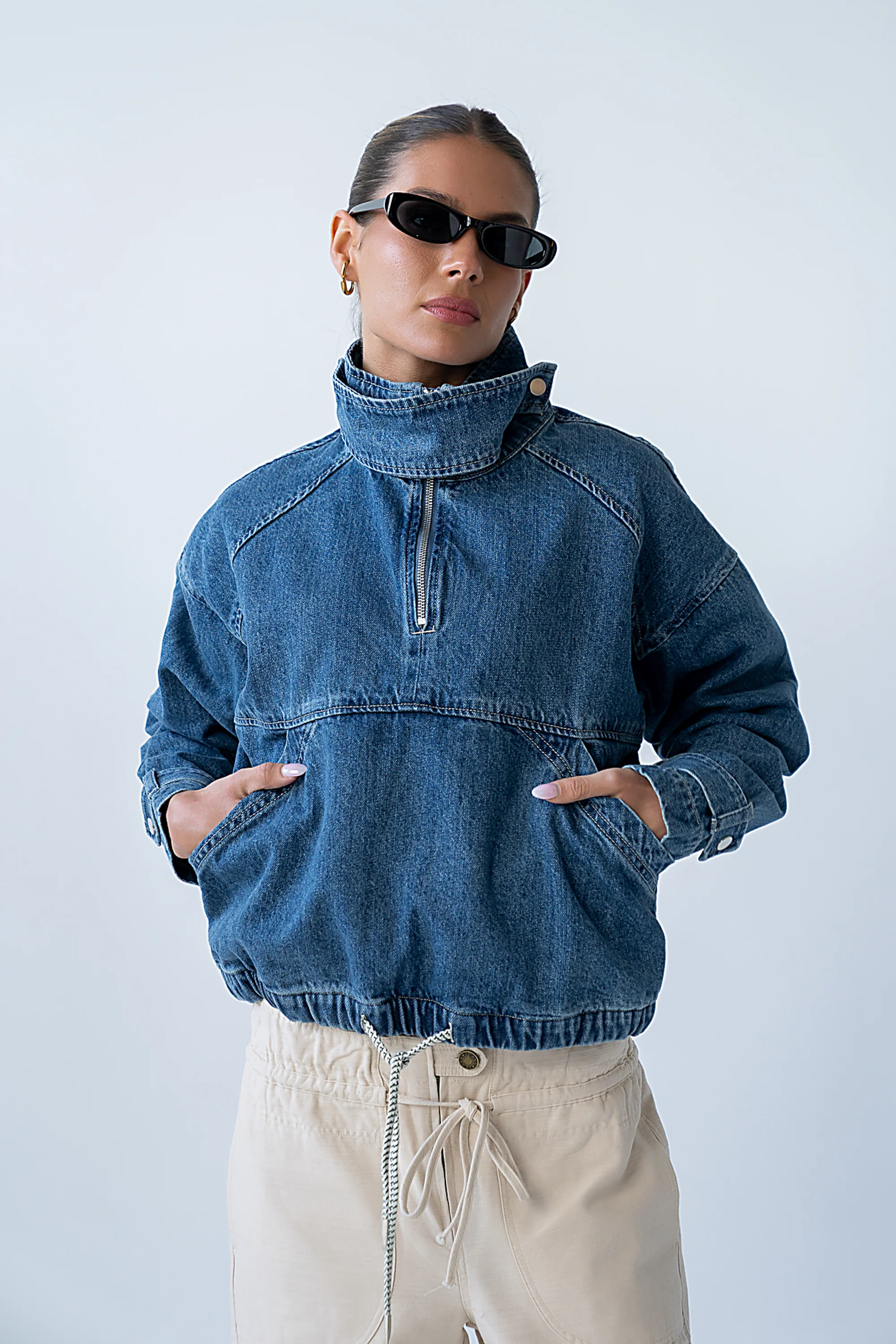 Regina Denim Jacket in Medium Wash