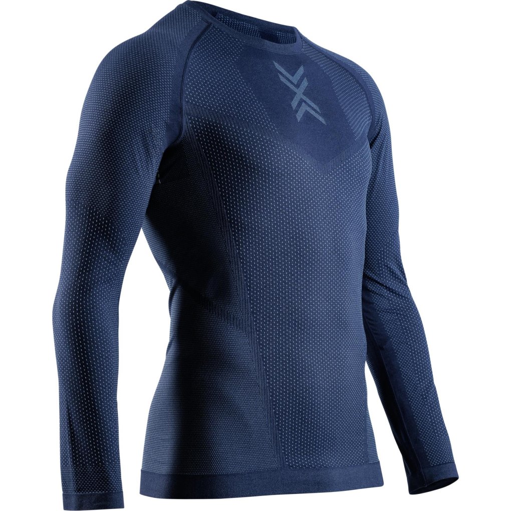X-Bionic Xceed Run Longsleeve Shirt Men - marine/slate blue