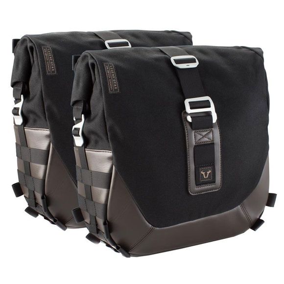 SW-MOTECH Legend Gear saddlebags set (2 x 13.5 liters) with brackets - BlackRef: bc.hta.08.855.20000 / bc.hta.08.855.20001