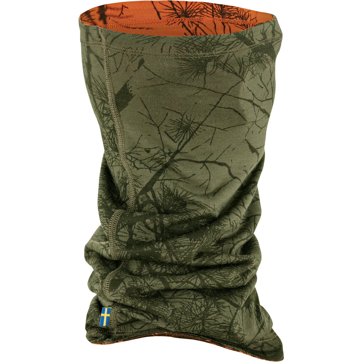 Lappland Neck Gaiter (Green Camo-Orange Multi Camo)