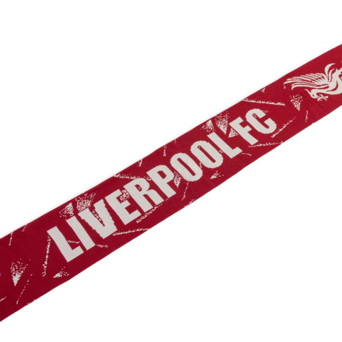 LFC Adidas Active Scarf in maroon and white