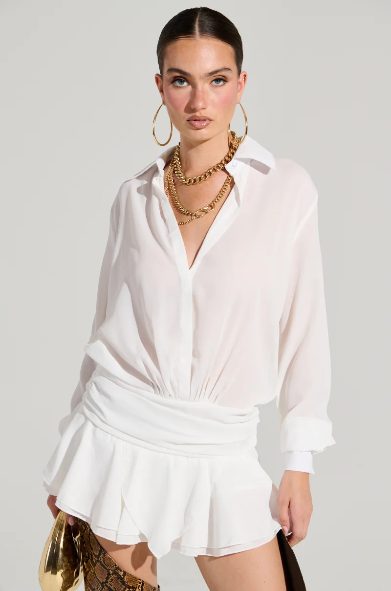 Lose Control Mesh Mini Dress
