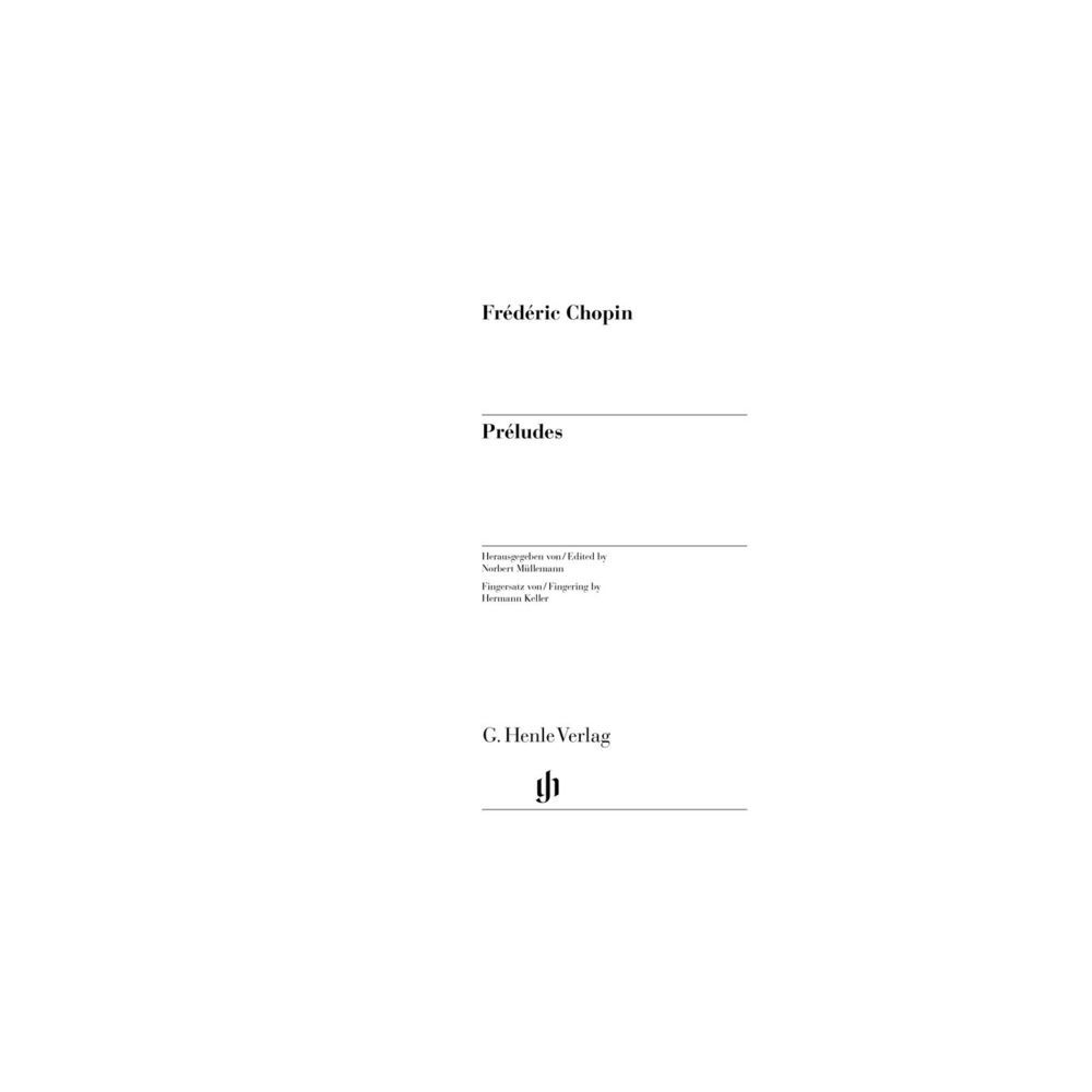 Henle Verlag Chopin Préludes – Thomann Ireland