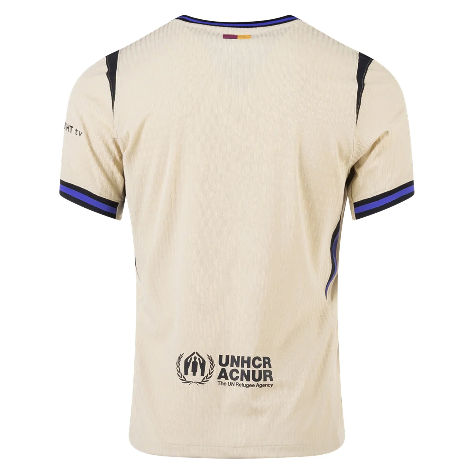 Men's FC Barcelona Authentic Away Jersey (Team Gold/Persian Violet/Black)