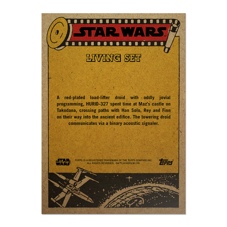 Topps UK - SW Living Set Card #414 - Hurid-327