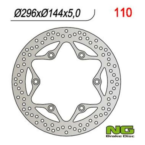 NG Round Fixed Brake DiscRef: NGD00047A / 1023897