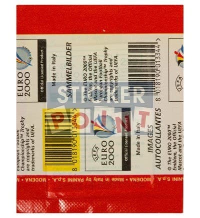 Panini EURO 2000 Packet - original With Stickers