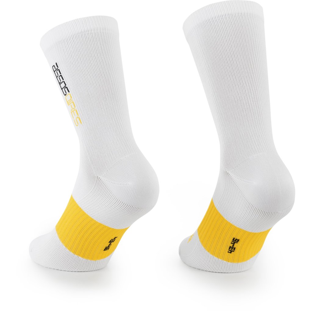 Assos Spring Fall Socks EVO - white series