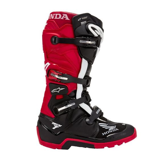 Bottes enduro Alpinestars HONDA TECH 7 DRYSTAR® 2025 - Noir / RougeRef : AP3134