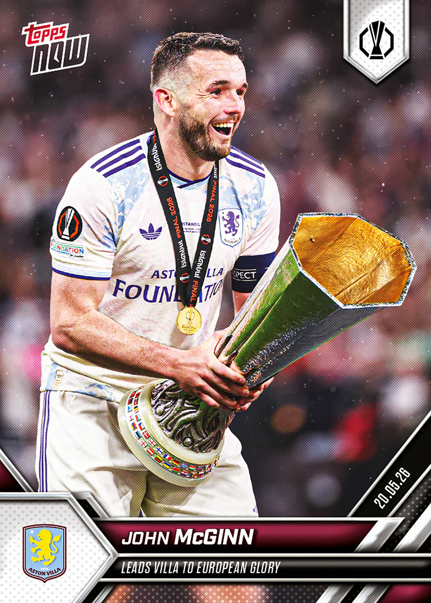John McGinn - 2025-26 UEL Topps NOW® - Card 32