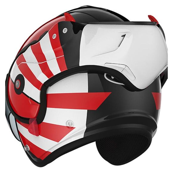 ROOF RO9 BOXXER 2 SUNRISE Modular Helmet - Black / RedRef: RO0366