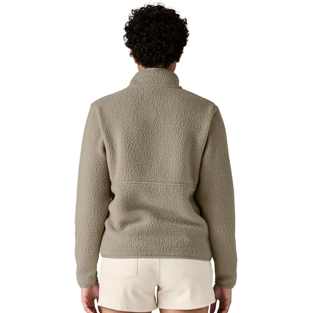 Patagonia Retro Pile Marsupial Fleece Pullover Women - River Rock Green
