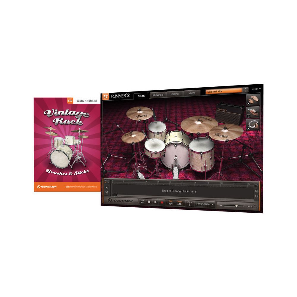 Toontrack EZX Vintage Rock – Thomann Ireland