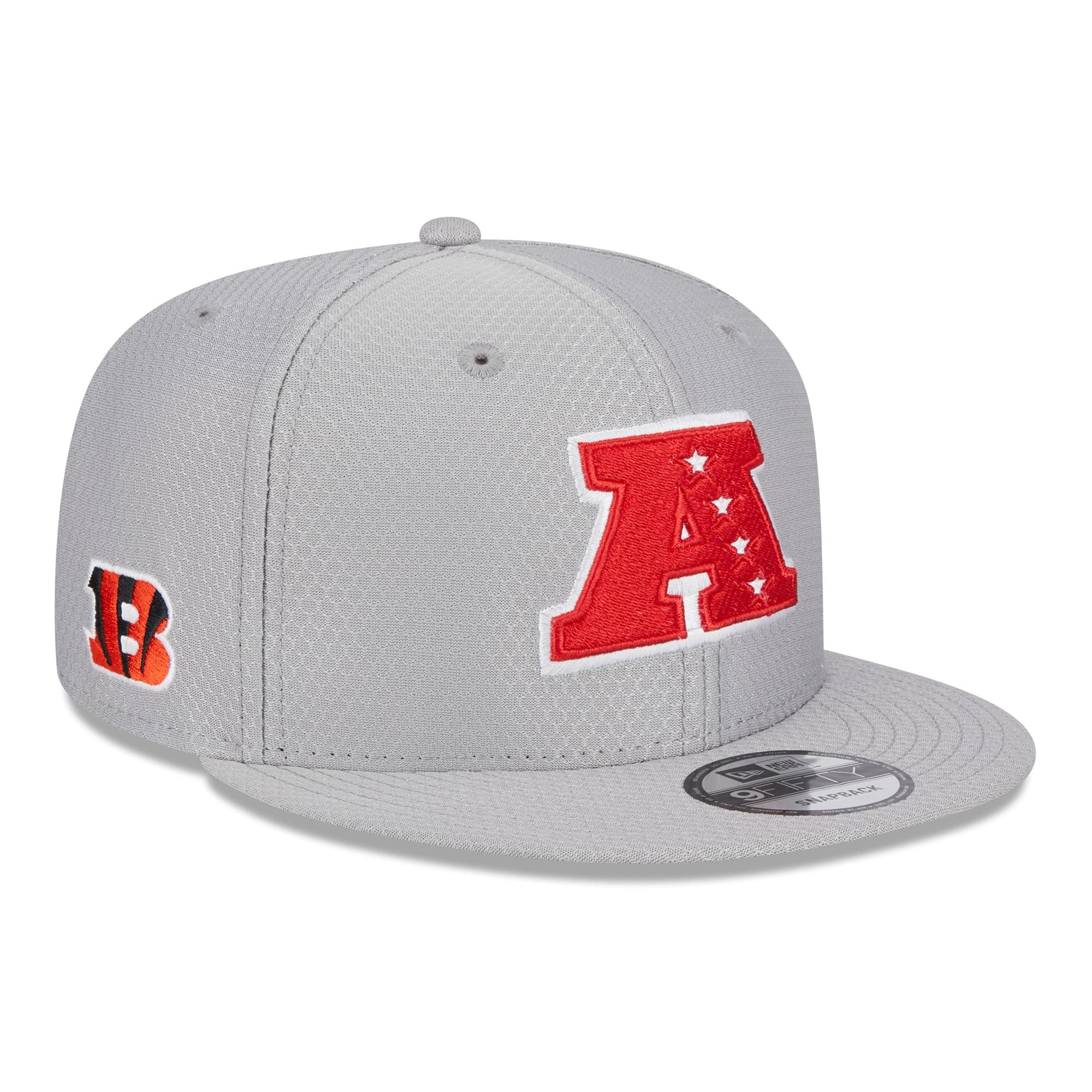 Cincinnati Bengals AFC 2024 Pro Bowl New Era 9FIFTY Snapback NFL Cap Gray