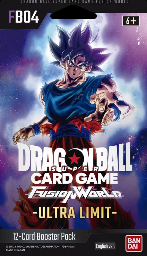 Dragon Ball Super TCG Fusion World 4 Ultra Limit Booster