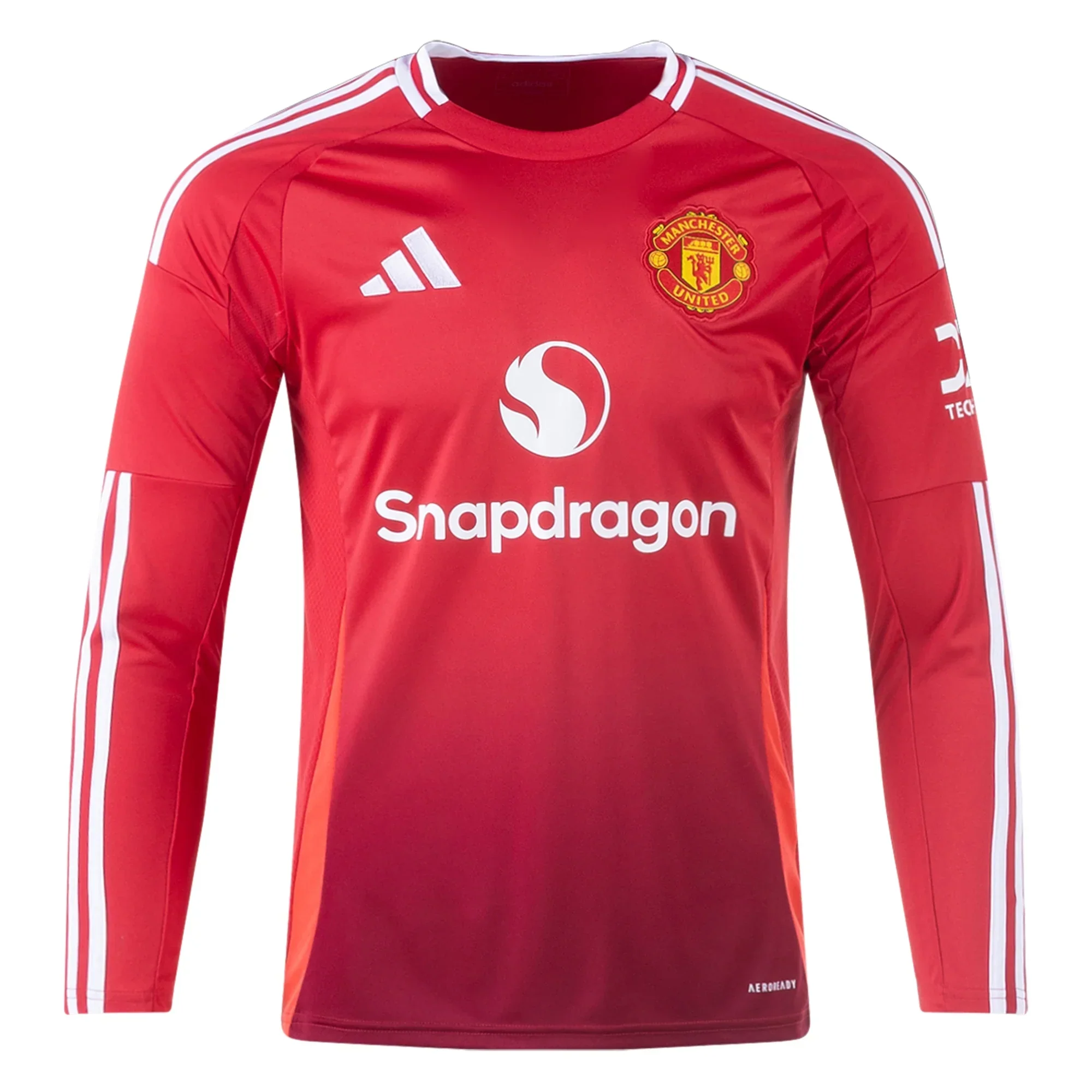 Manchester United Long Sleeve Home Jersey 24/25 (Red)