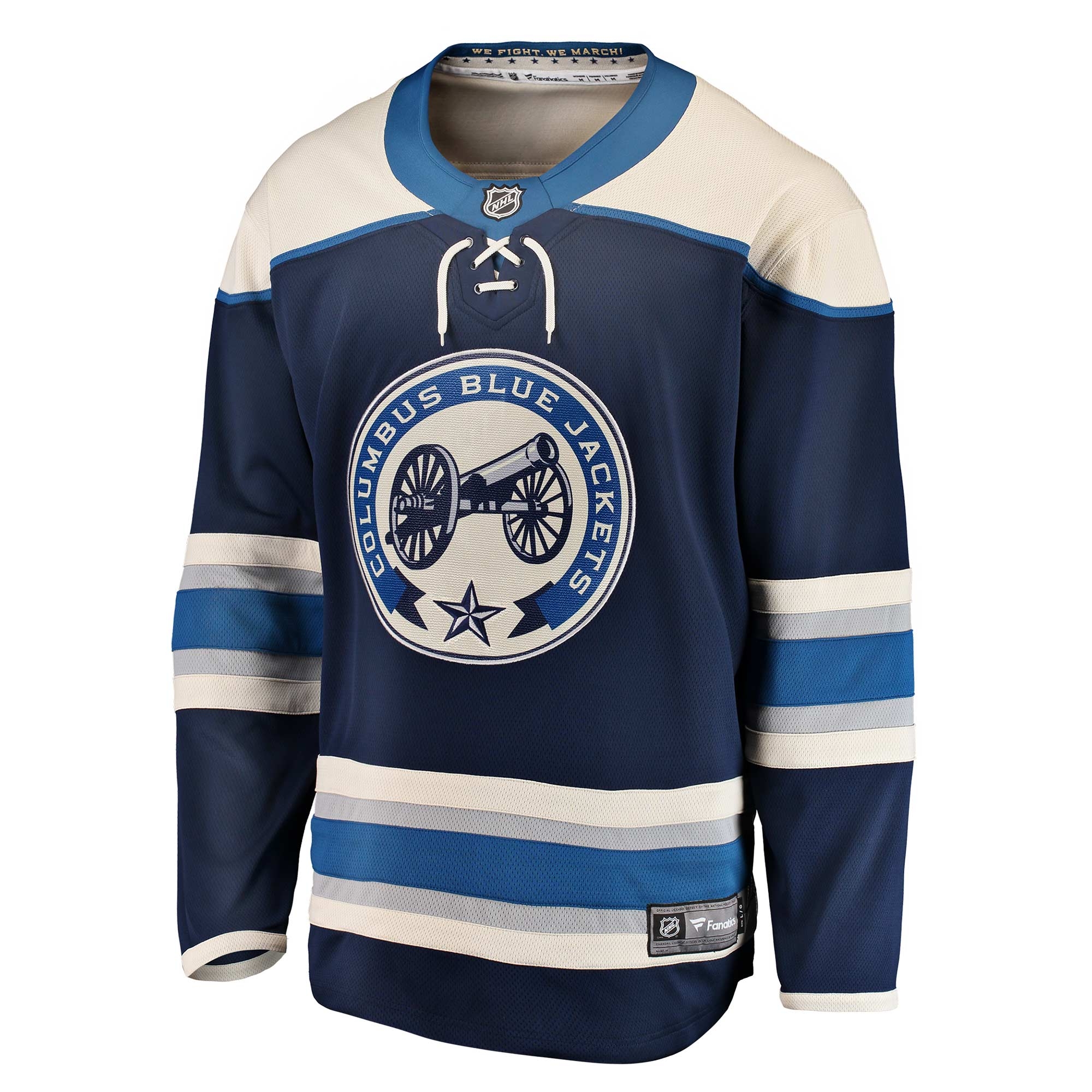 Columbus Blue Jackets Fanatics Breakaway NHL Jersey Alternate Navy