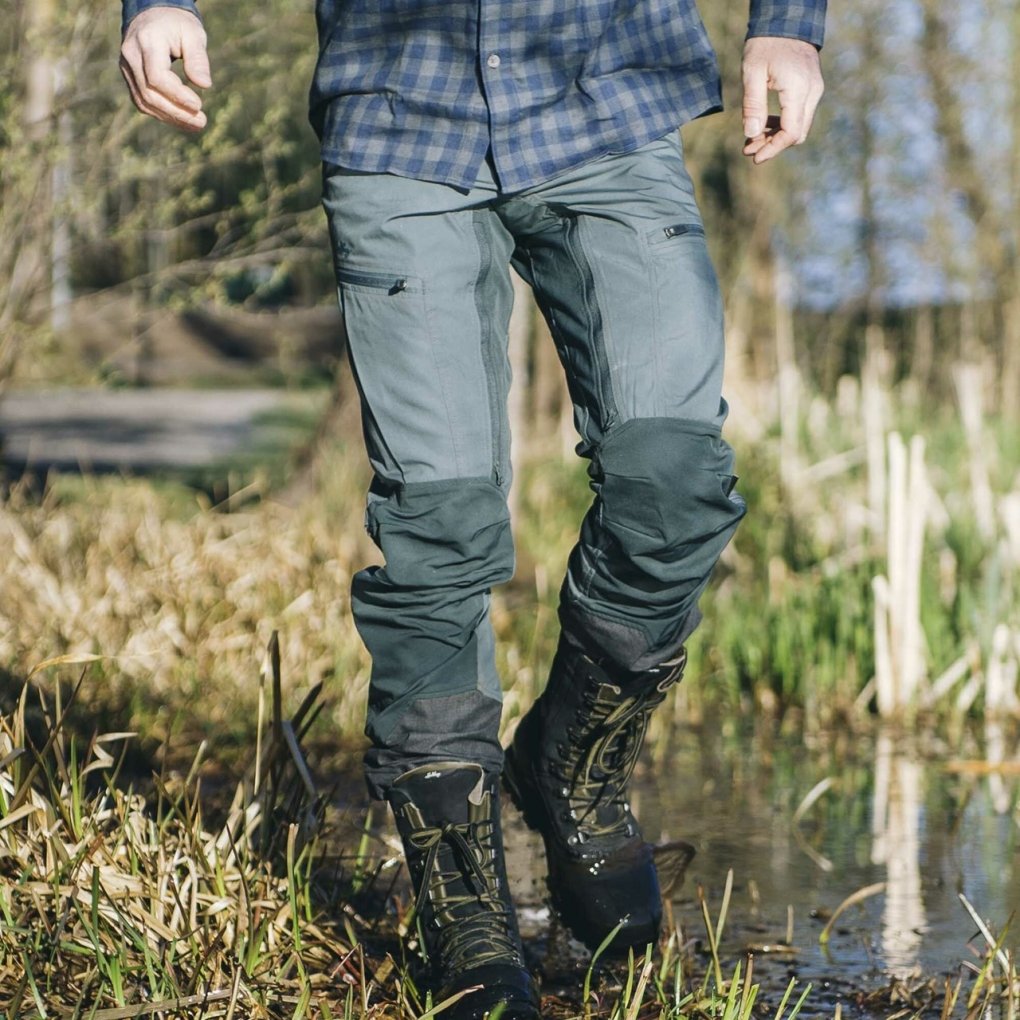 Lundhags Makke Hiking Pants Men - Long - Granite/Charcoal 834
