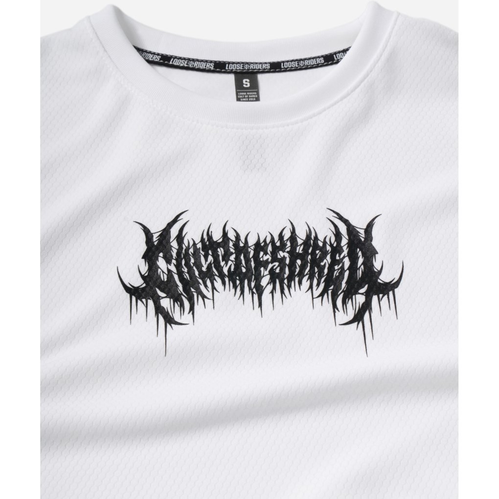 Loose Riders Tribe Long Sleeve Jersey Men - Amped White