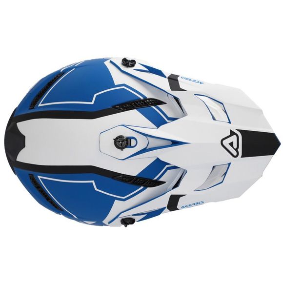Casque cross Acerbis PROFILE 5 2023 - Blanc / BleuRef : AE3612