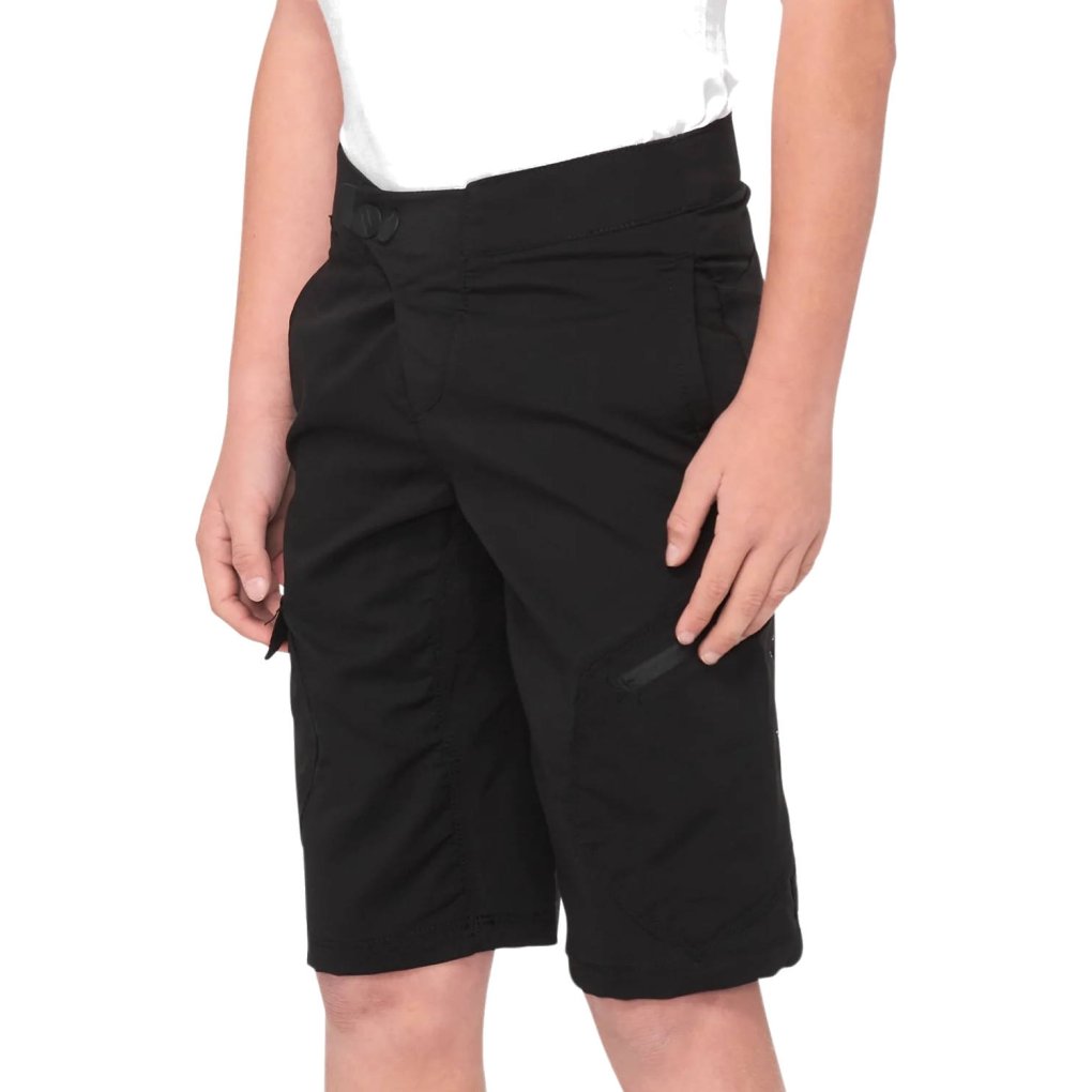 100% Ridecamp Shorts Youth - black
