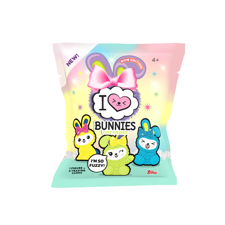 New! I Love Bunnies - Bow Edition - Figurine