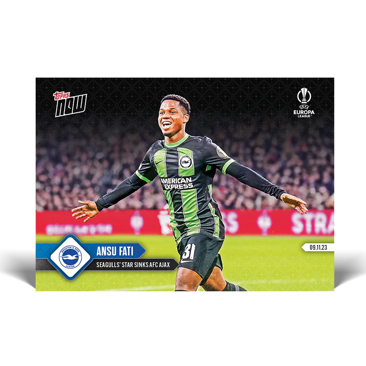 Topps UK - 3 Card Bundle - UEL TOPPS NOW® - #17-#19