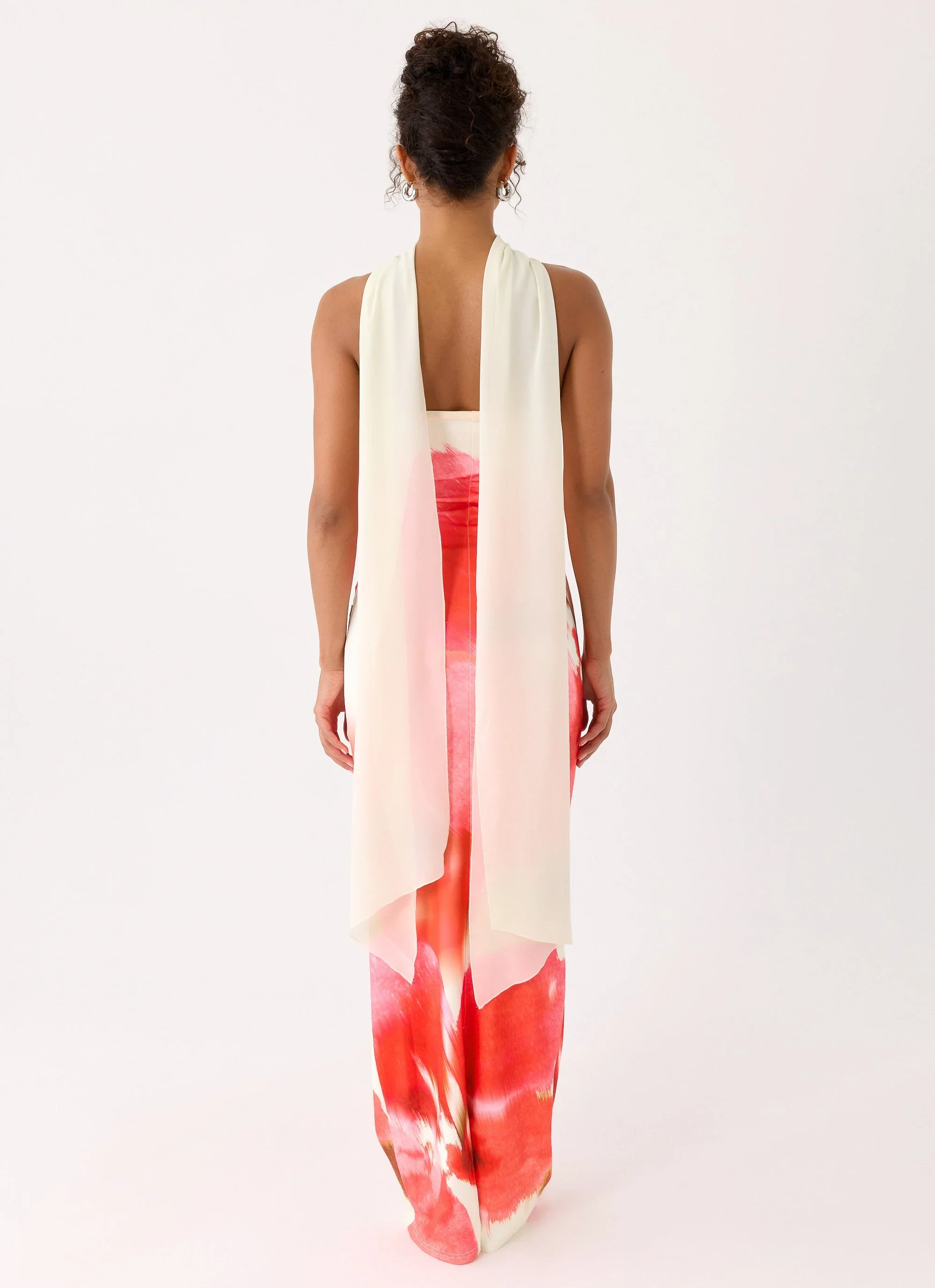 Libra Maxi Dress - Porcelain Rose