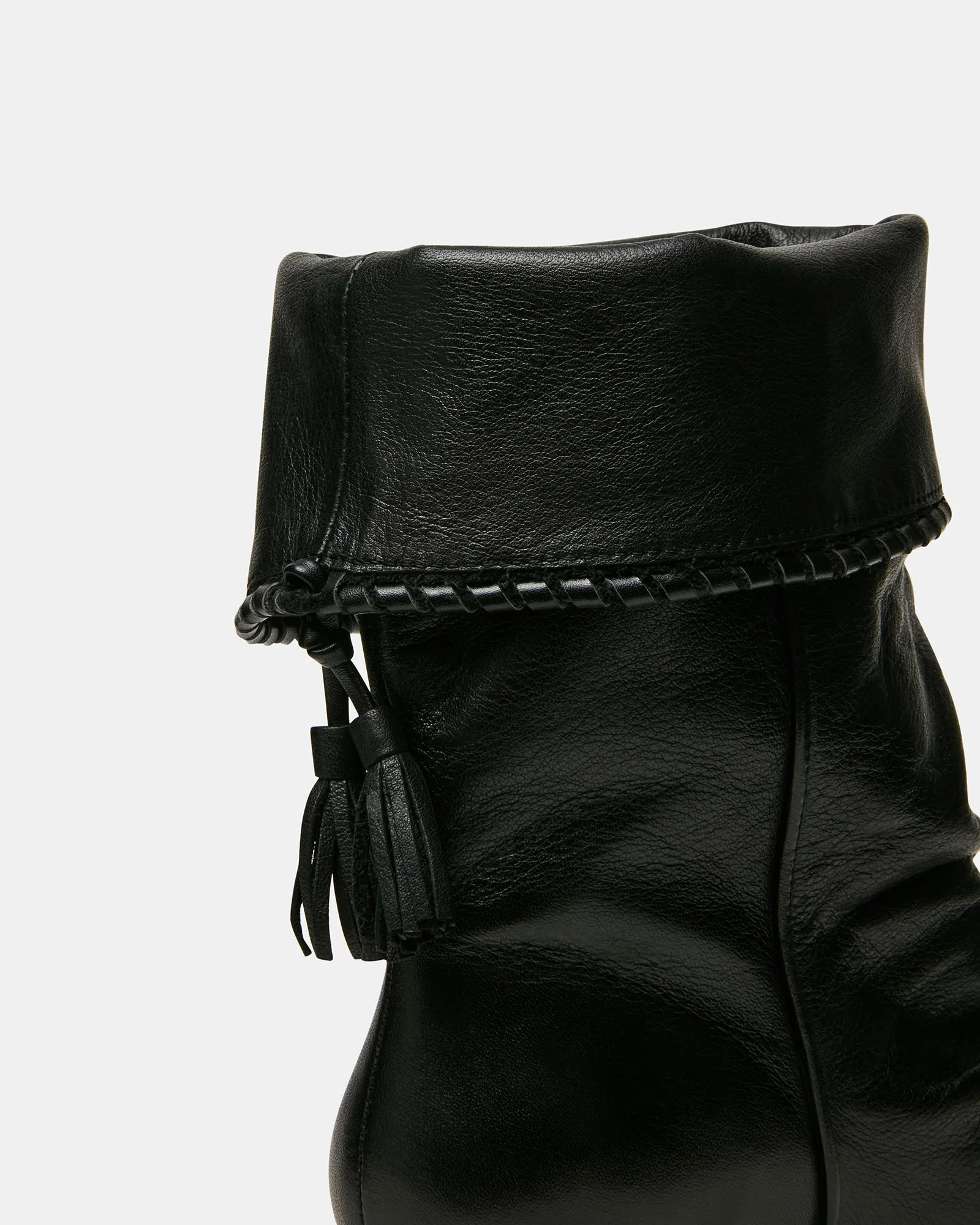 Enaya Black Leather
