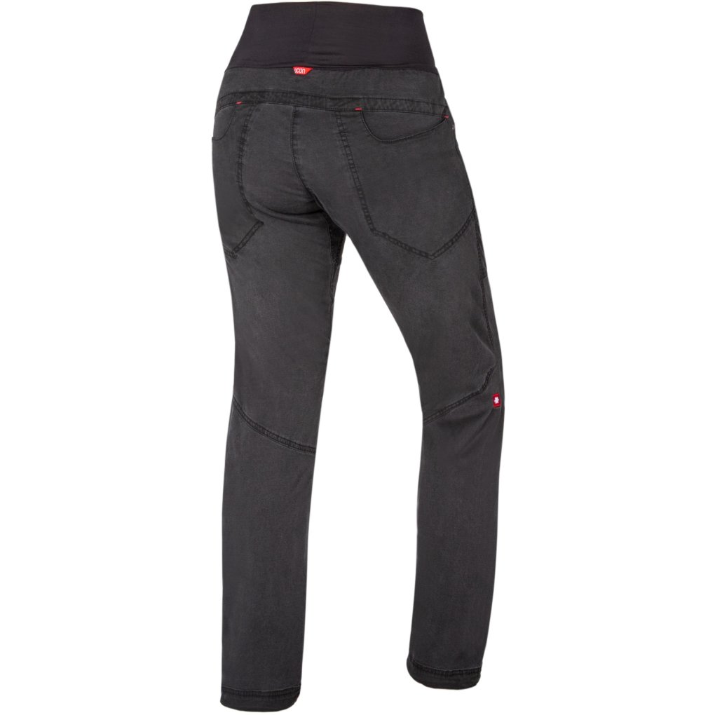 Ocún Noya Organic Jeans Climbing Pants Women - black