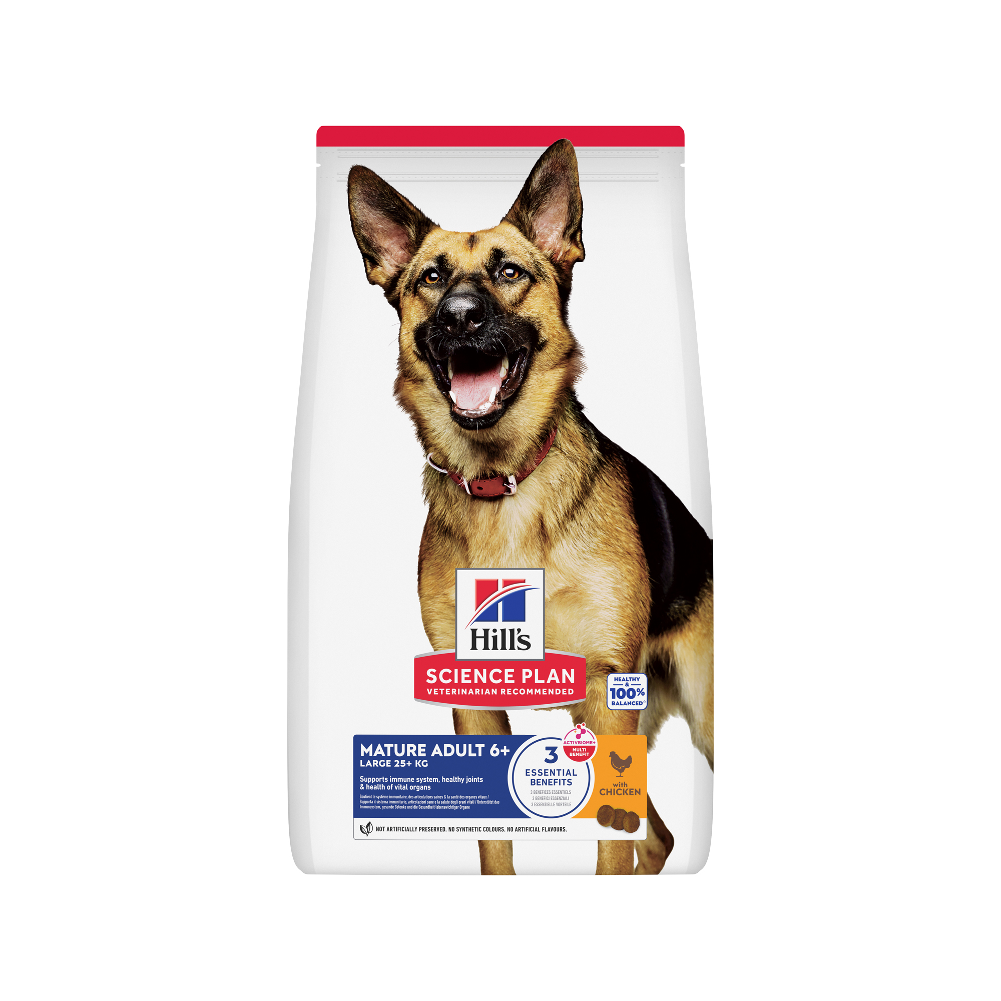 Hill's Science Plan - Large Breed - Mature Adult 6+ - Chicken - 14 kg