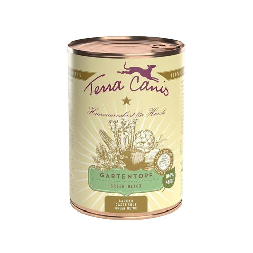 Terra Canis Garden Casserole Green Detox - 6 x 400 g