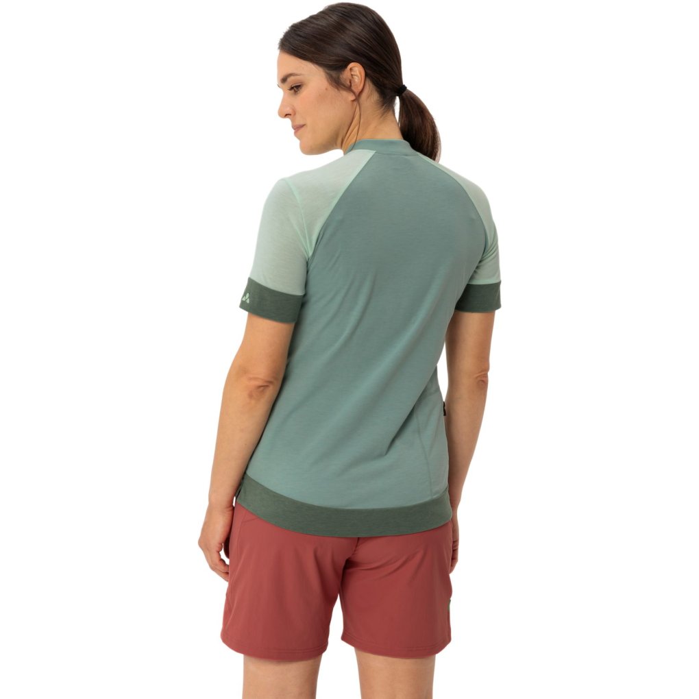 Vaude Altissimo Q-Zip Shirt Women - dusty fern