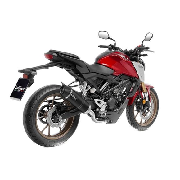 Leo Vince LV ONE EVO Carbon End Cap - Black Full LineHONDA 125 CB 125 R NEO SPORT CAFE ABS - 2021 - 2023Ref: LV1279