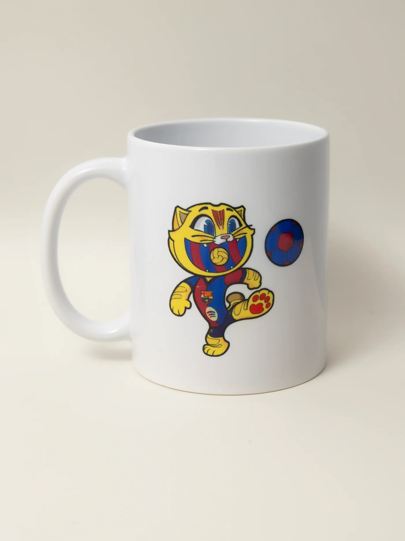 Mug CAT White FC Barcelona
