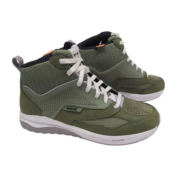 TCX Boots NALBAK AIR WOMAN Motorcycle Shoes - Green / GreyRef: OX0385-C64762