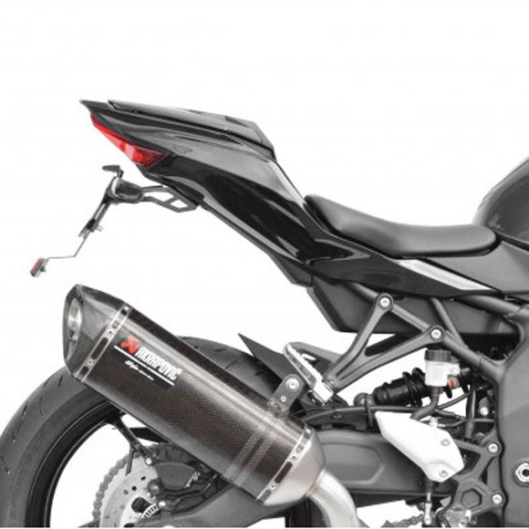 Top Block ZX4 R license plate holder - ZX4 RR - BlackRef: tb0484 / spek61