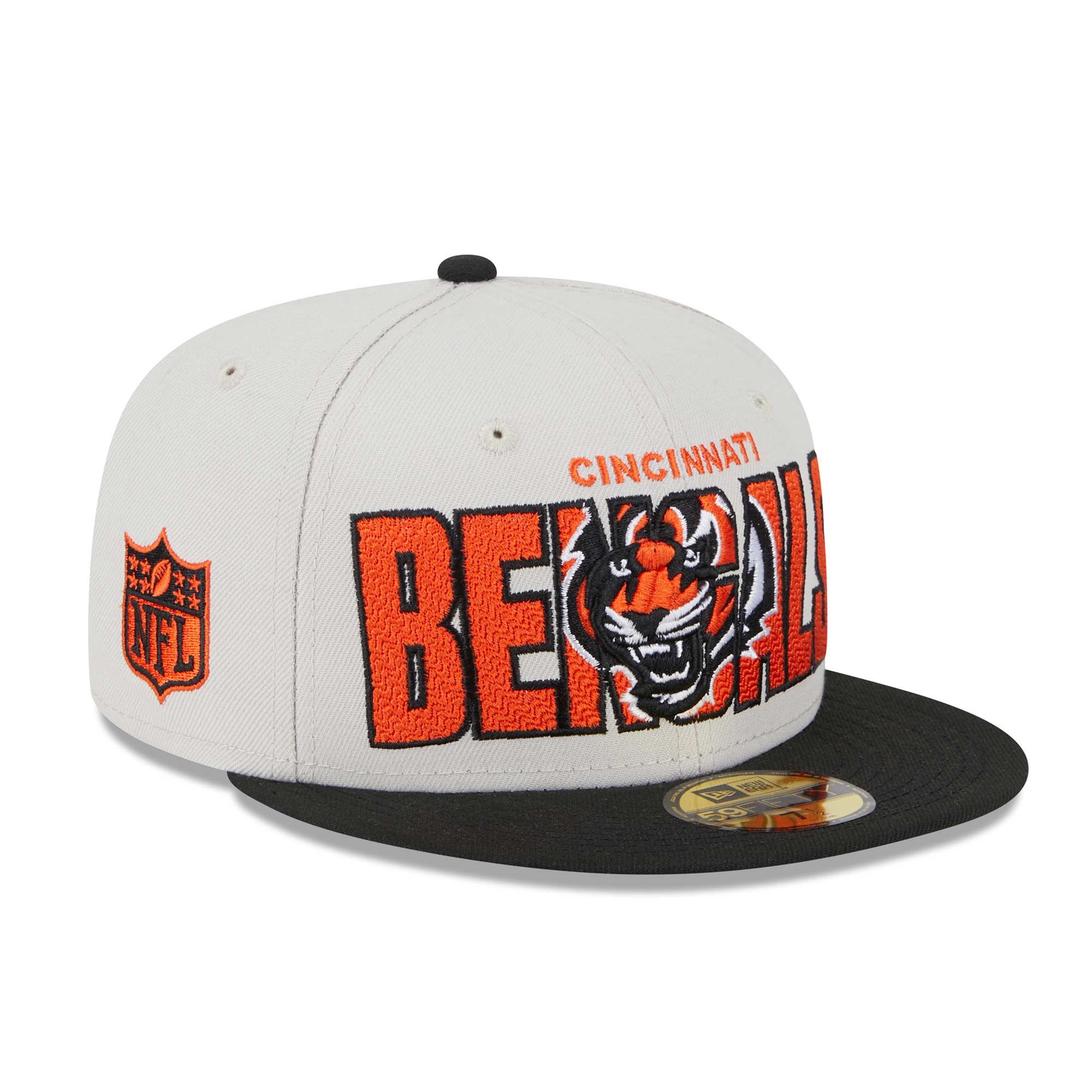 Cincinnati Bengals Official 2023 NFL Draft New Era 59FIFTY Fitted Cap