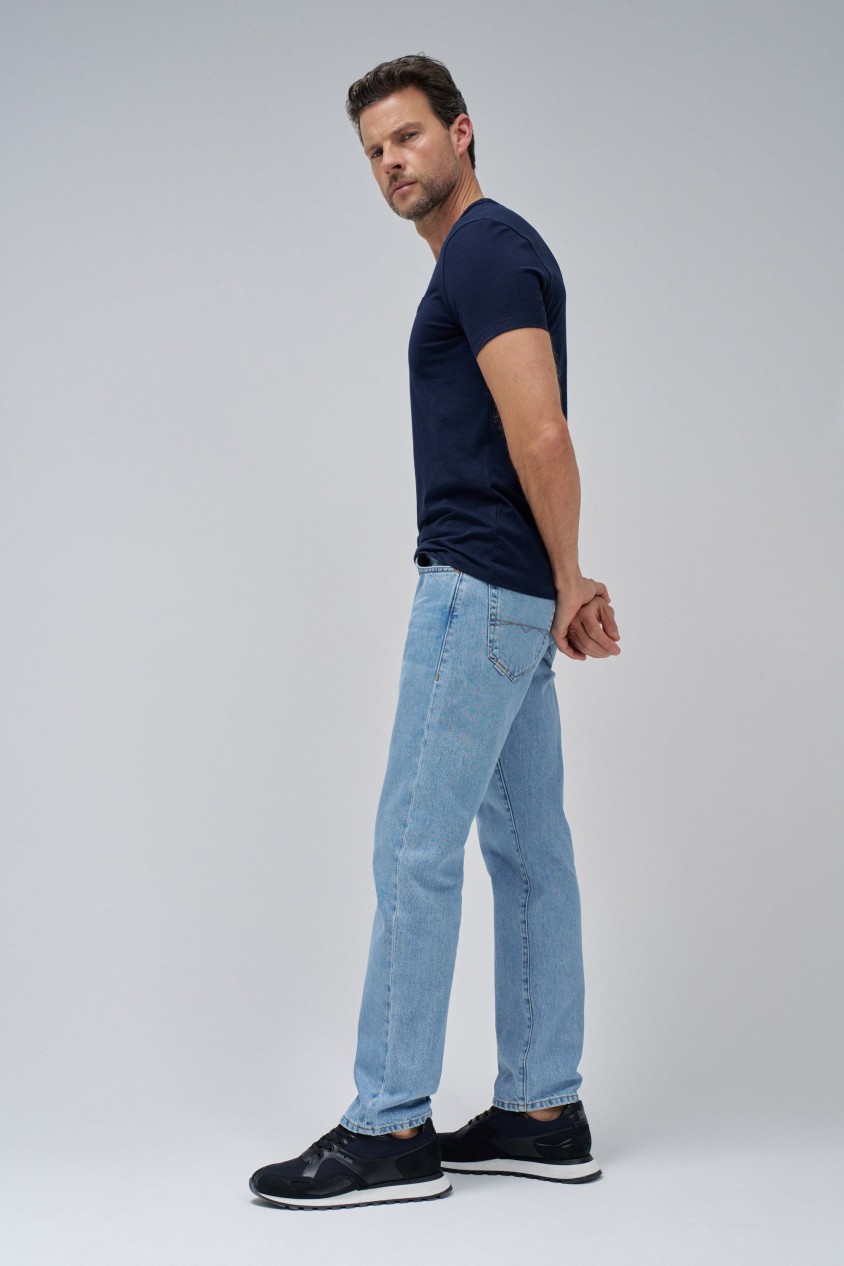 COTTON T-SHIRT WITH SALSA LOGO