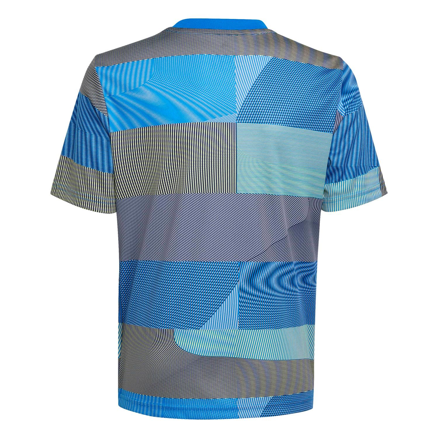 Kids adidas Warm Up Shirt 25/26 Blue
