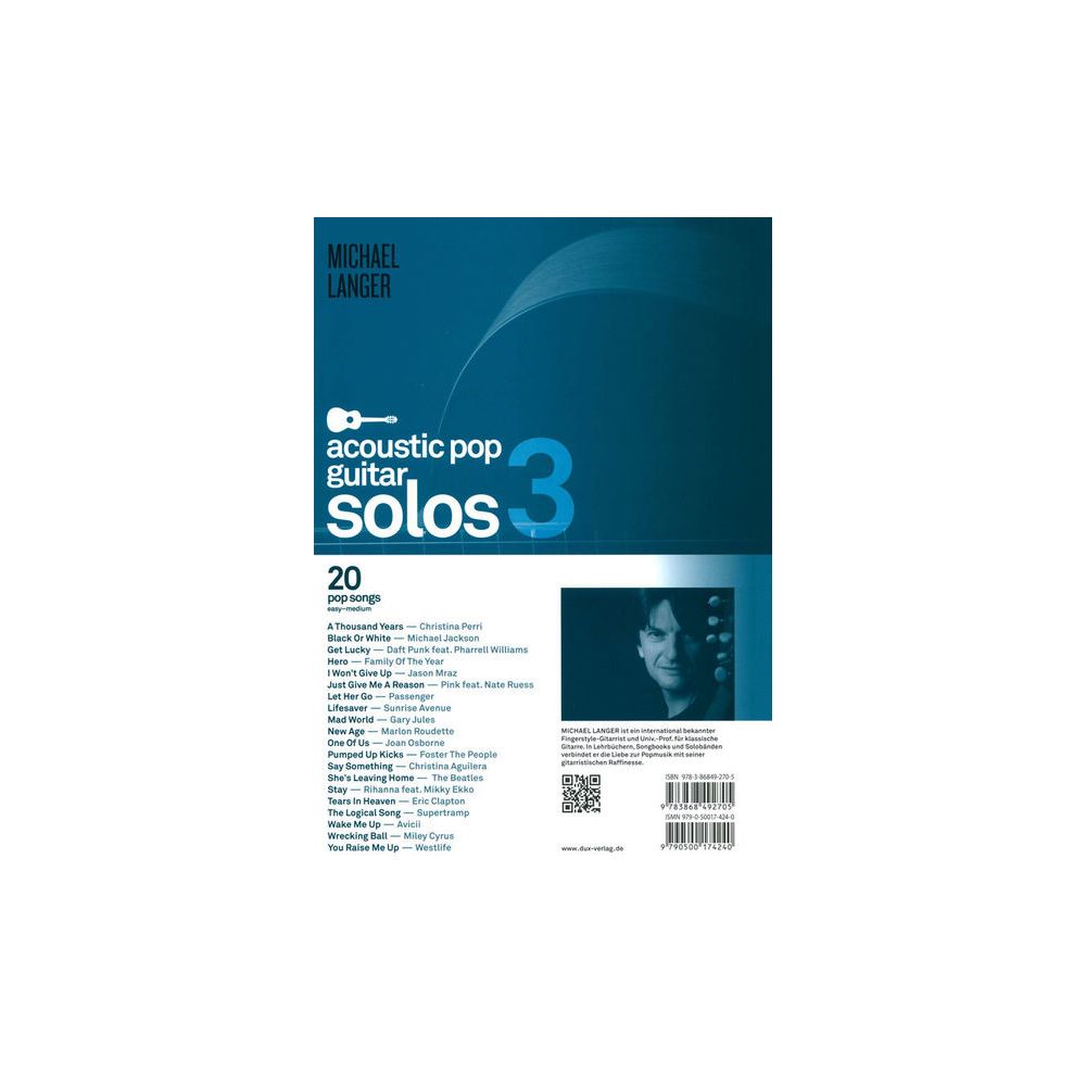 Edition Dux Acoustic Pop Guitar Solos 3 – Thomann Ireland