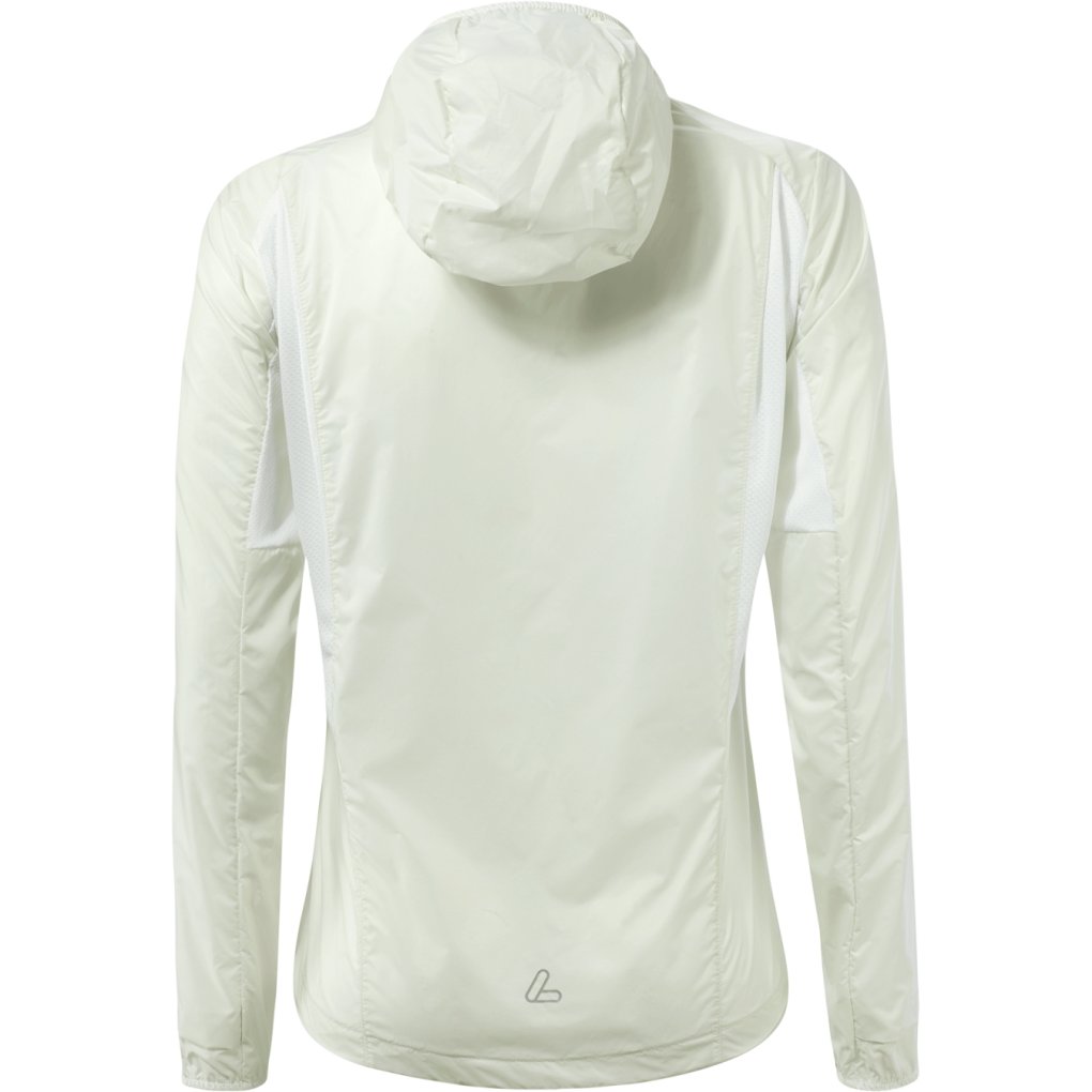 Löffler Windshell Hooded Jacket Women - creme white 104