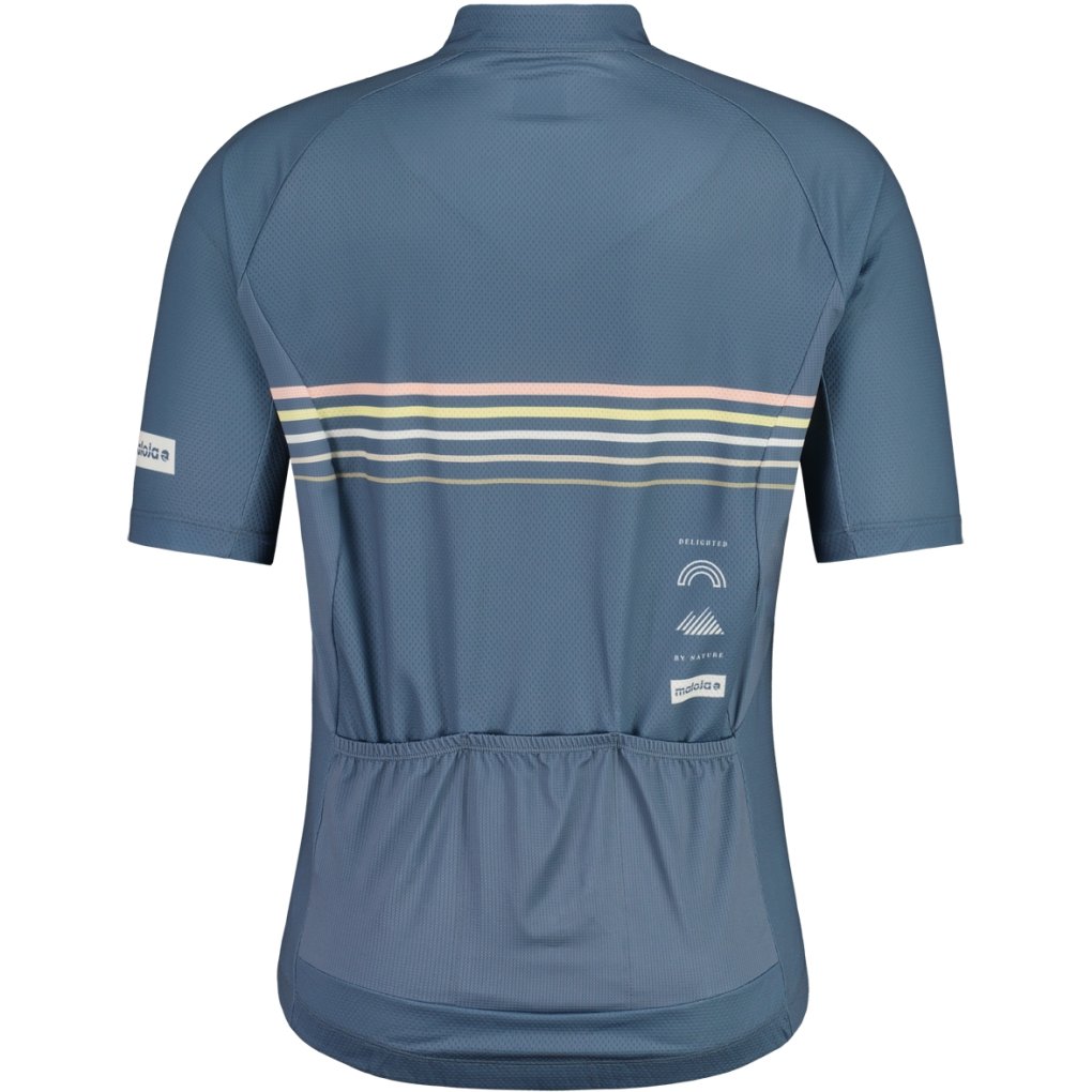Maloja ZengaM. Cycle Jersey Men - dusty blue 1225