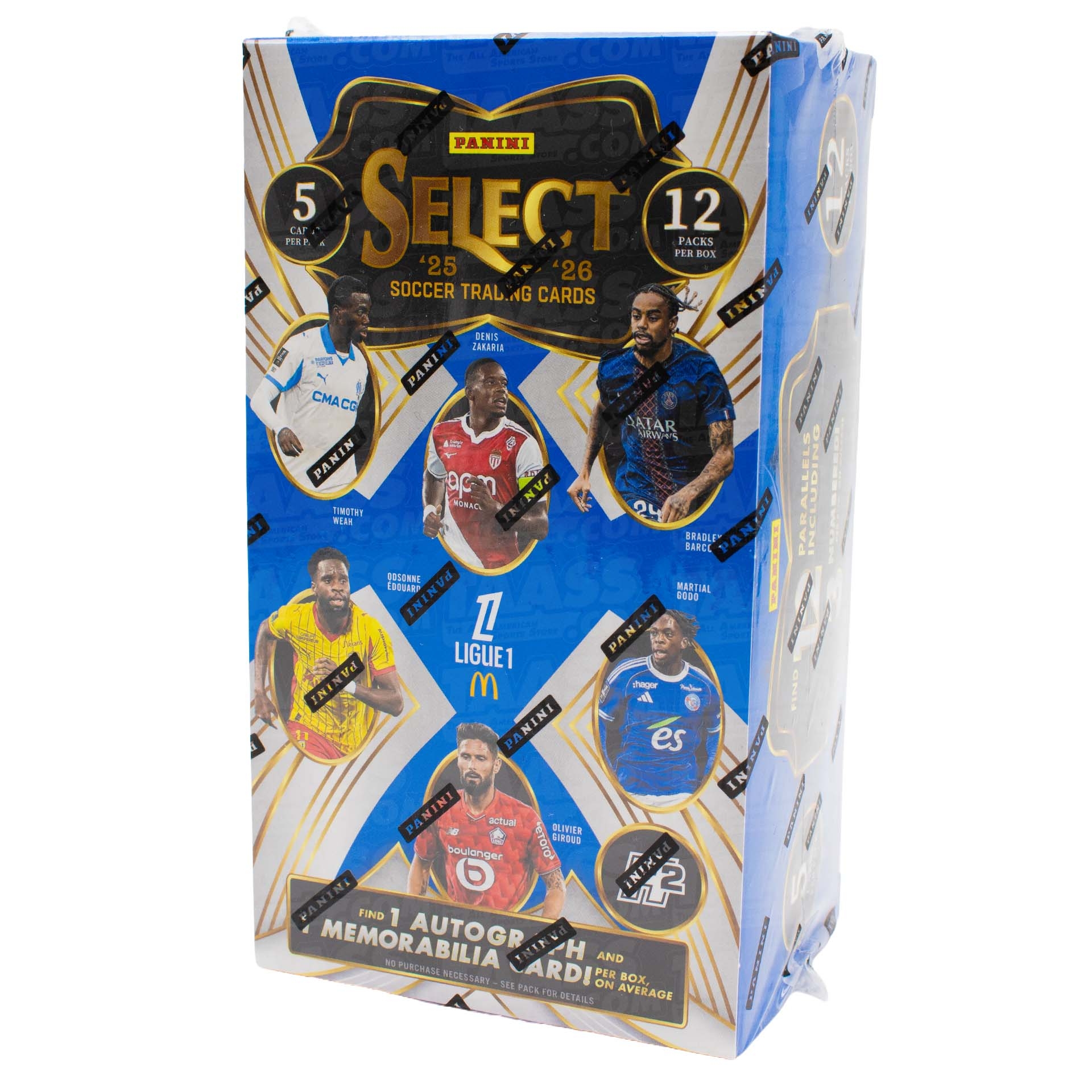 2025/26 Panini Select Ligue 1 Football H2 Box